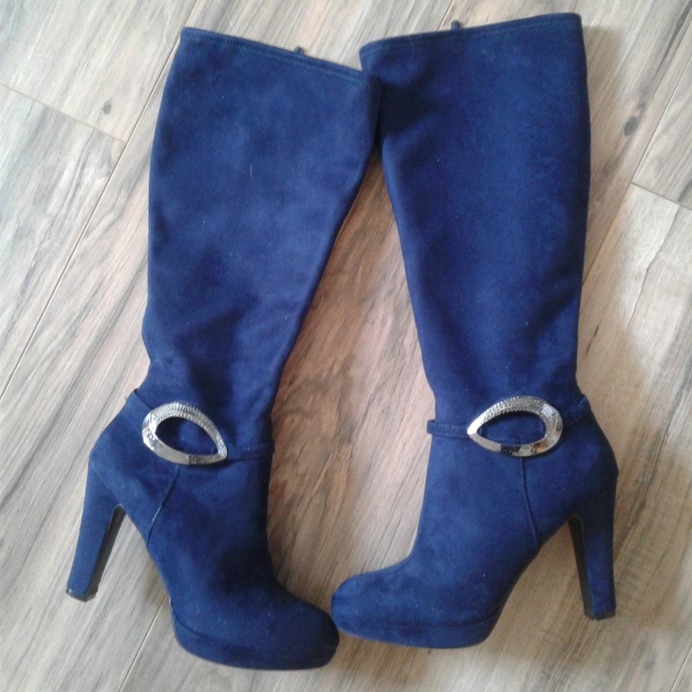 Impo Omara Stretch Boots in Midnight Blue